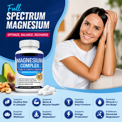 Magnesium Complex 1000MG - 90 Capsules
